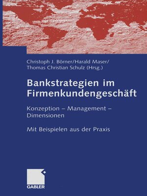cover image of Bankstrategien im Firmenkundengeschäft